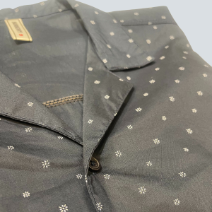 Green Printed Casual Shirt With Polka Dots