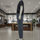 Plain Beggy Jeans (3)