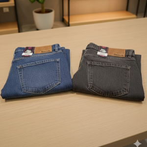 Plain Beggy Jeans (4)