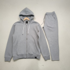 Nike FLC Track Suit_Heather Gray Color