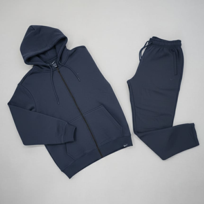 Nike FLC Track Suit_Blue Color